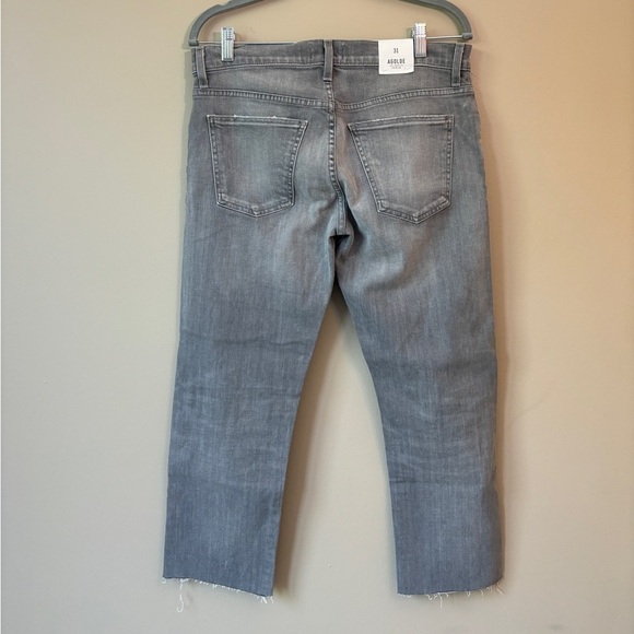 NEW AGOLDE Slim Fit Bedford Grey Denim Women's Size 31 - Picture 2 of 16